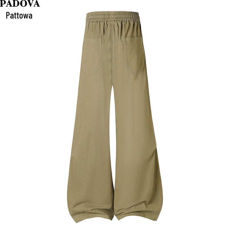 Patova Men s Loose Fit Wide-Leg Cargo Casual Pants 3XL