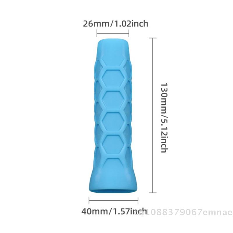 [ZYAS]Reusable Silicone Racket Grip Sleeve For Tennis Rackets, Shock-absorbing Sleeve, And Anti-slip Silicone Grip.