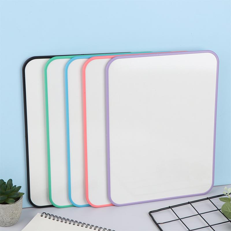 Double-Sided Small Whiteboard Handwriting Board Multi-Color Erasable Writing Board Study Room Desktop Drawing Board Teaching