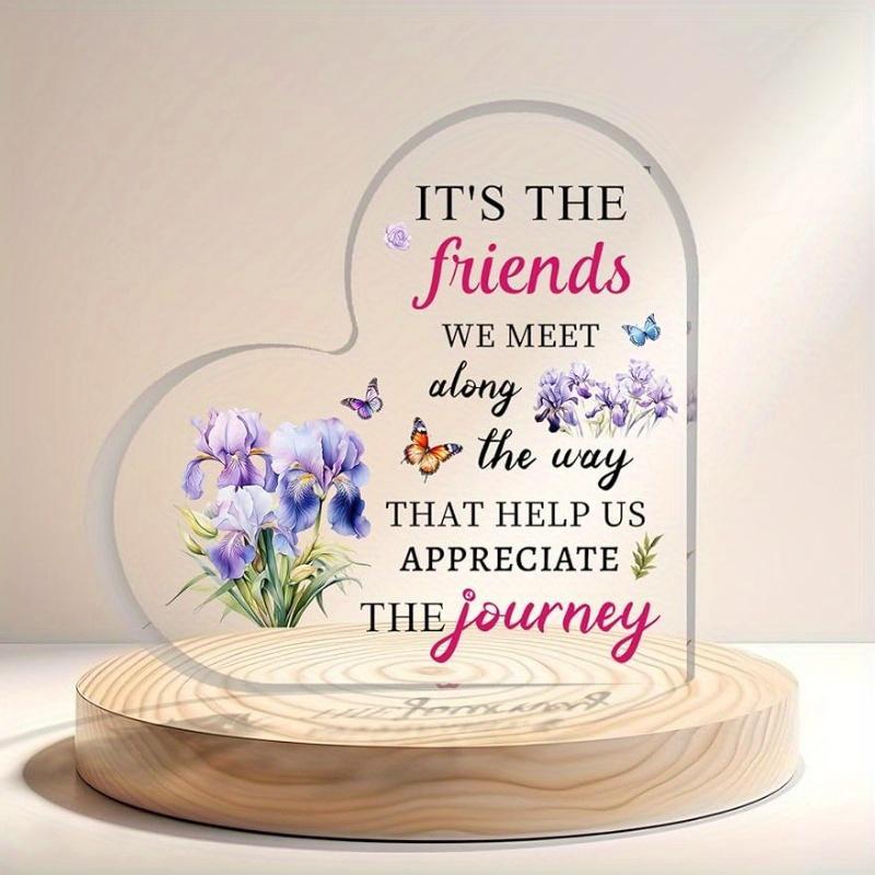 

Inspirational Friend Heart - Encouragement Keepsake for Women During Hard Times чистый