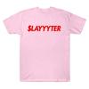 Slayyyter Worst Girl in America Grafik T-Shirt Vintage Gothic AltPop Unisex Oversized Rundhals Baumwolle Kurzarm T-Shirts