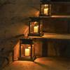 Solar Candle Lantern Lights Waterproof Garden Outdoor Hanging Solar Light For Outdoor Patio Yard Lawn Backyard Front Decor