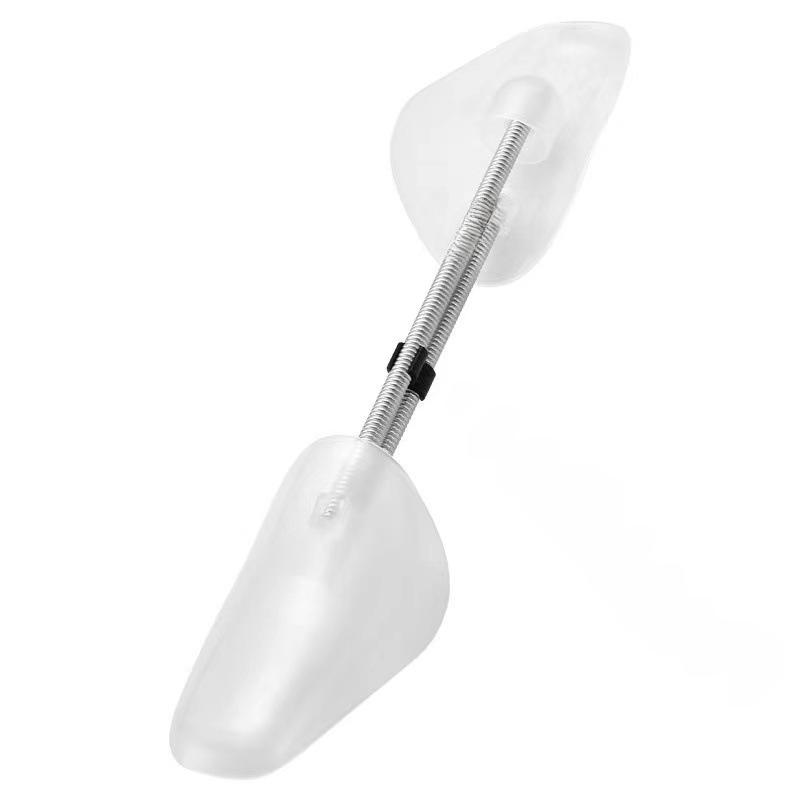 Adjustable Spring Shoe Tree - Plastic Expander to Maintain Toe Width