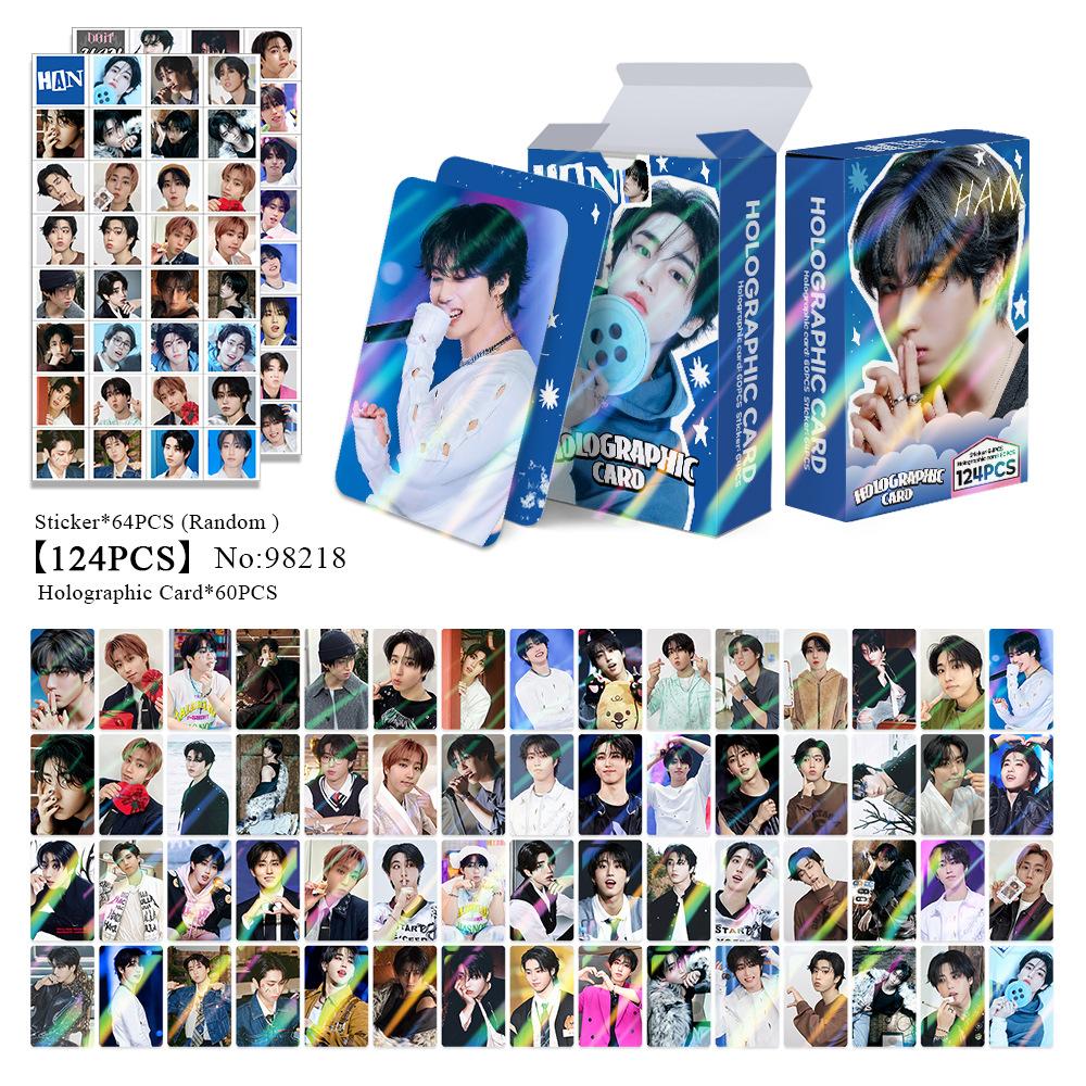 124Pcs  Card Stray Kids Card Boy Group Album "DO IT"Pocards Lomo Hyunjin Felix LeeKnow Han BangChan  Album Fans Gifts