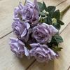 Bouquet Artificial Rose For Photography Prop And Home Wedding Gift Decoration