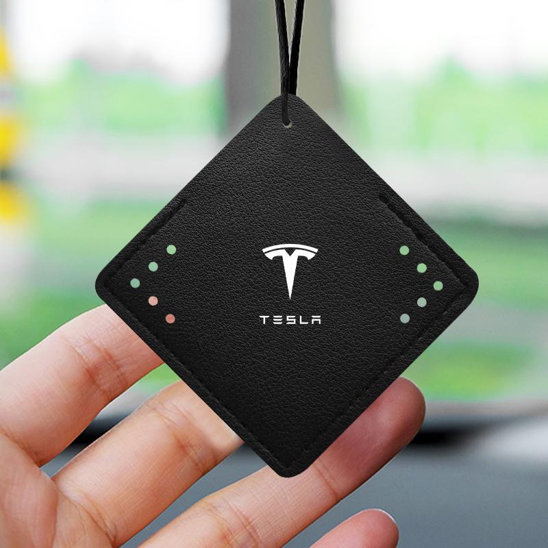 1Pcs Car Interior Pendant Aromatherapy Room Deodorant Sachet Car Goods For Tesla Model 3 Model S Model X Model Y Roadster Bonina Coil