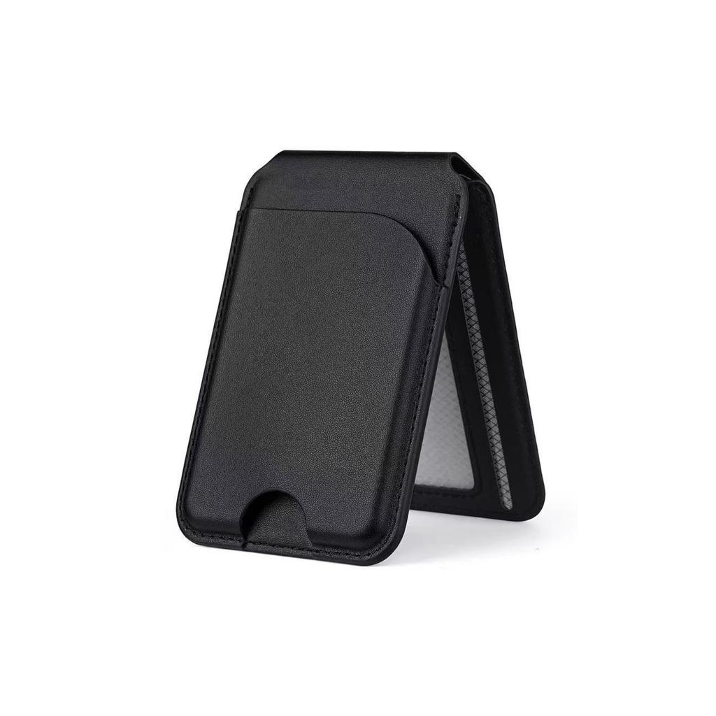 Magnetic Wallet Card Holder For IPhone 16 Pro Max/15Pro/14Pro/13/12 Series Compatible With Magsafe Contains 5 Card Slots Design