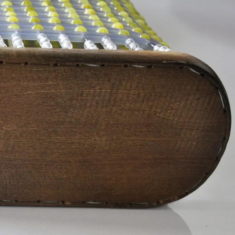 Summer Cooling Pillow Cervical Vertebra Hollow Perspiration Steam Room Breathable Sweat-proof Pillow Wood Natural Jade Pillow