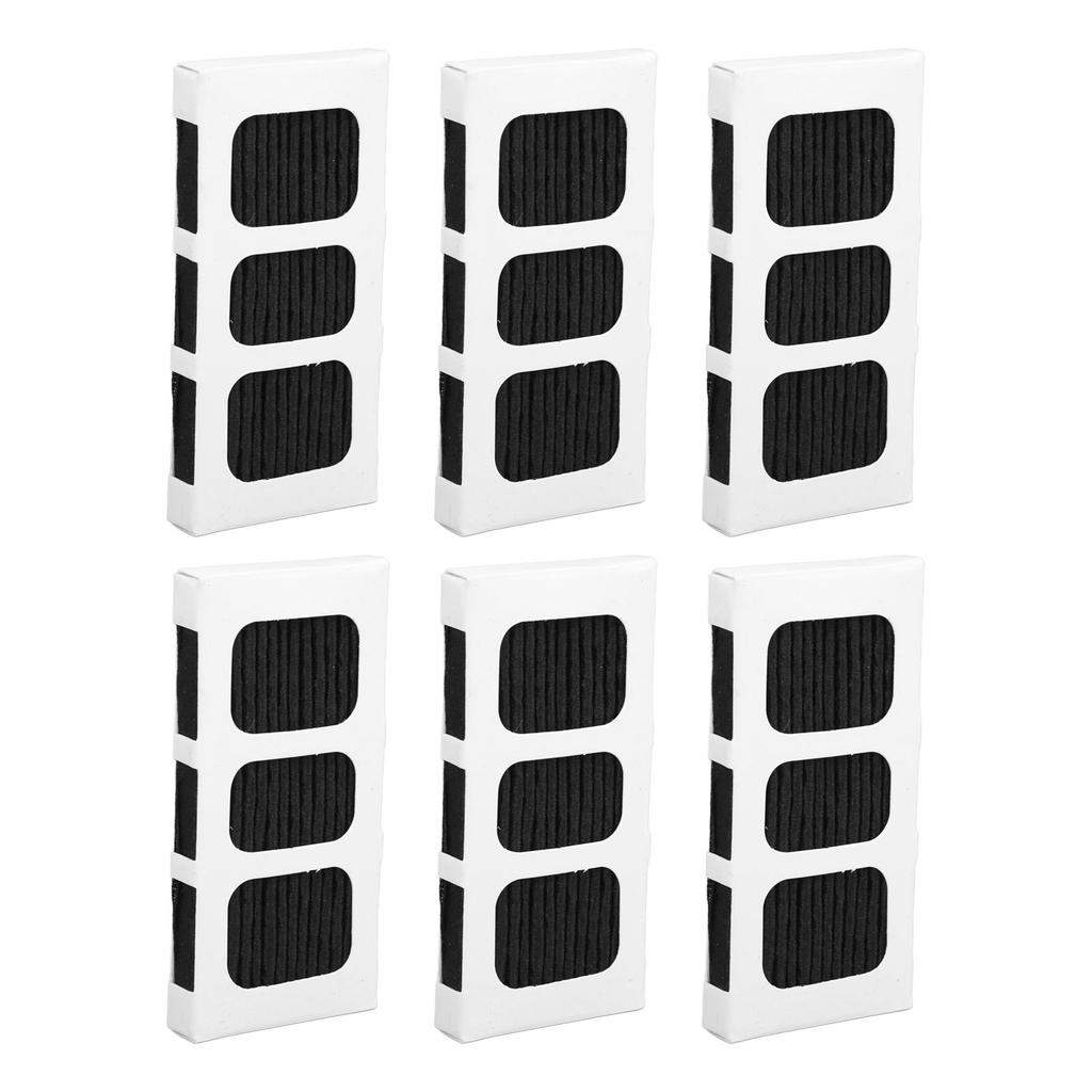 6pcs Refrigerator Air Filter Replacement Carbon Activated Filter Compatible for Frigidaire Paultra2