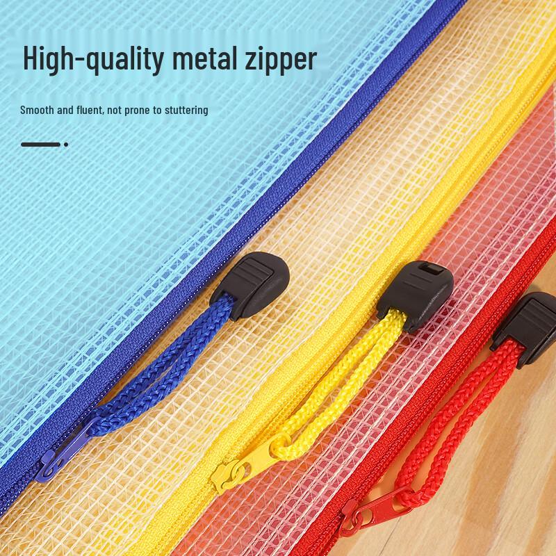 Simaa PVC Zipper Mesh File Bags