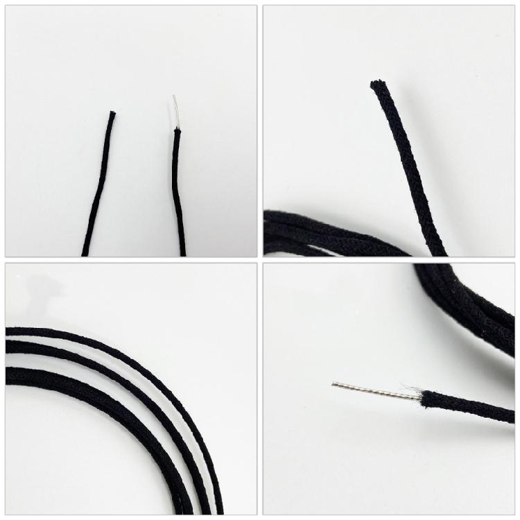 Universal Guitar Pickup Cord Copper Conductors Flexible Cotton Jacket For Live Performances Recording
