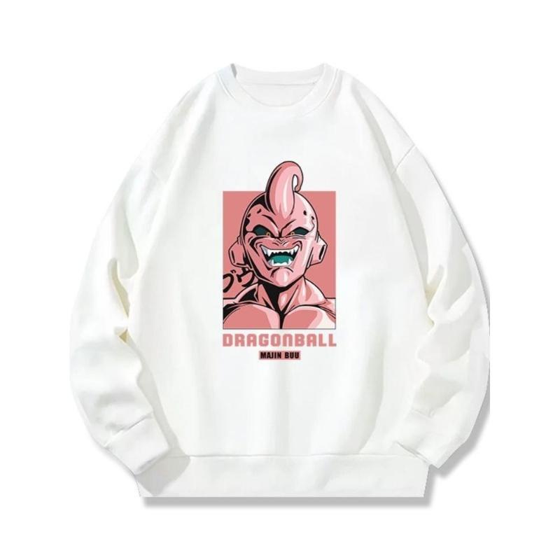 Dragon Ball Lightweight Crew Neck Sweatshirt, -, Breathable Summer Layering
