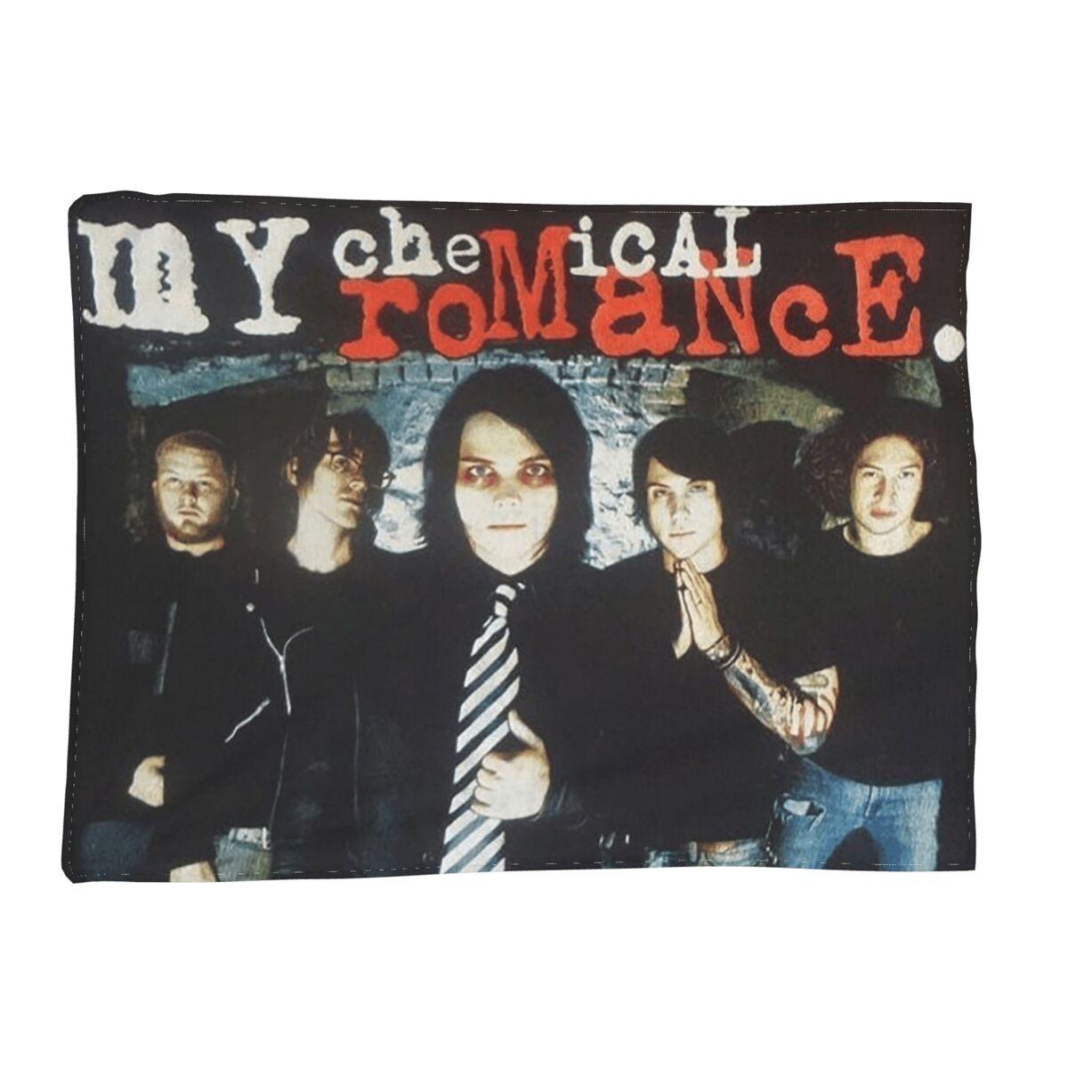 

Джерард Вей MCR Ковдри М які Теплі Фланелеві Пледи Плюшеві для Ліжка Вітальні Пікніка Подорожей Дому Дивана 50x60in