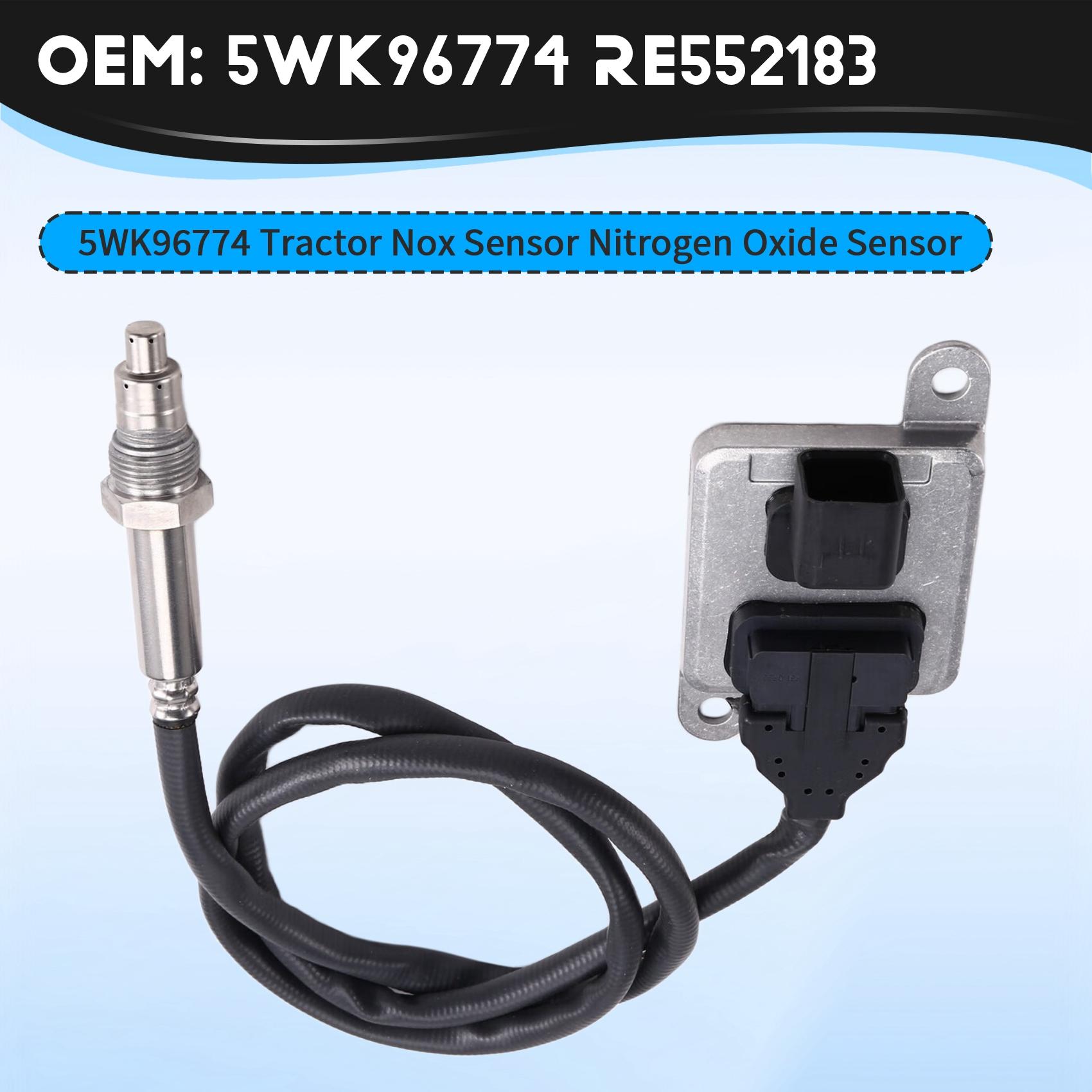 АВТО Для трактора John Deere 300GLC 380GLC RE552183 Совместимый 5WK96774 Датчик NOx трактора Датчик оксида азота