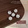 Christmas Snowflake Nail Drill Decoration Super Sparkling Large Small Crystal Powder Shaped Versatile Series