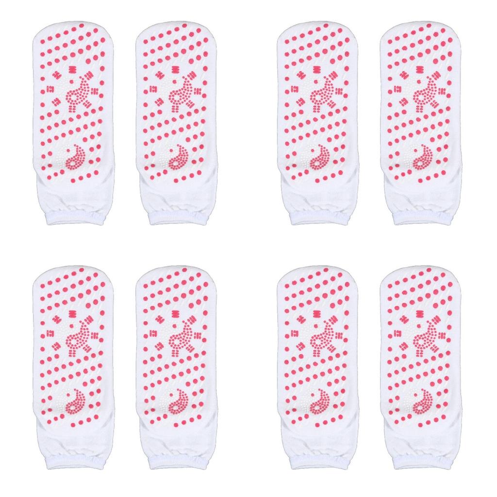 Calzini magnetici Calzini sanitari autoriscaldanti unisex Terapia con tormalina Comodo massaggiatore plantare traspirante Caldo