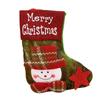 Christmas Tree Decoration Pendant Retro Printed English Christmas Socks