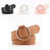 Fashionable Women's Wide Faux Leather Belt With Smooth Buckle For Everyday Wear