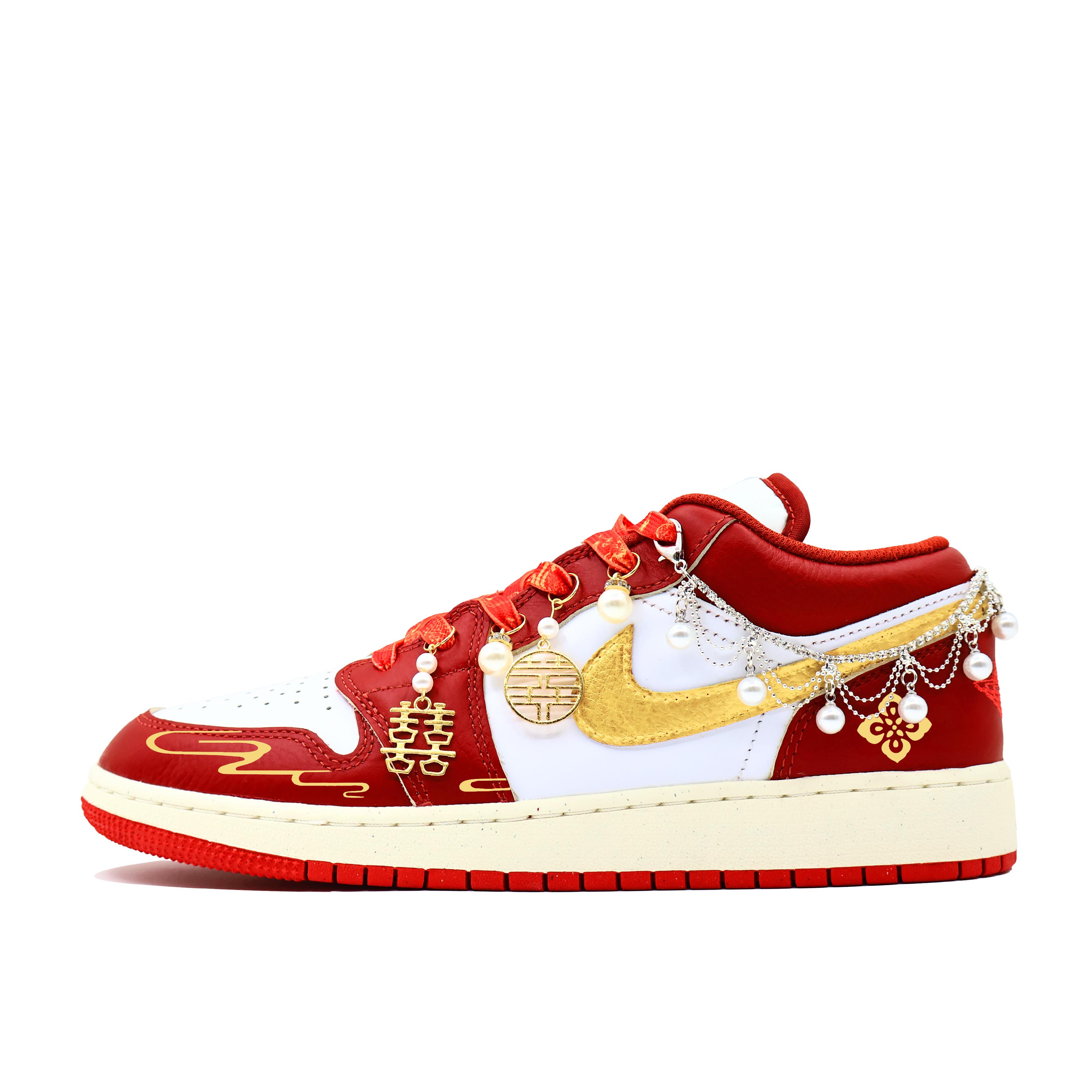 

Jordan Air Jordan 1 Vintage Basketball Shoes Women s Low Top Gold FJ3465-160(Team271-) 36