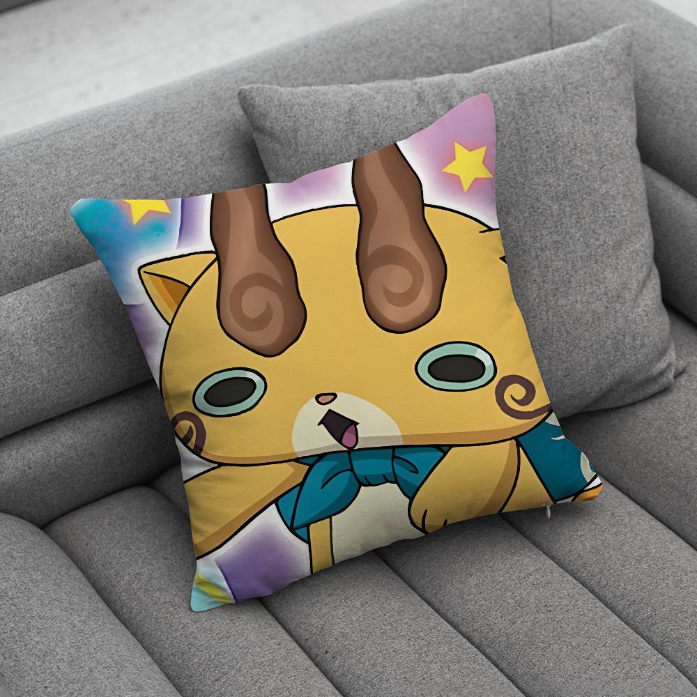 Yokai Cute Watch Pillow Case Soft Cushion Cases for Farmhouse Sofa Decor Home Decorations and Protector