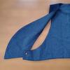 Used Handmade Indigo Dyed Judo Uniform Remake Vest Gilet Unisex Indigo