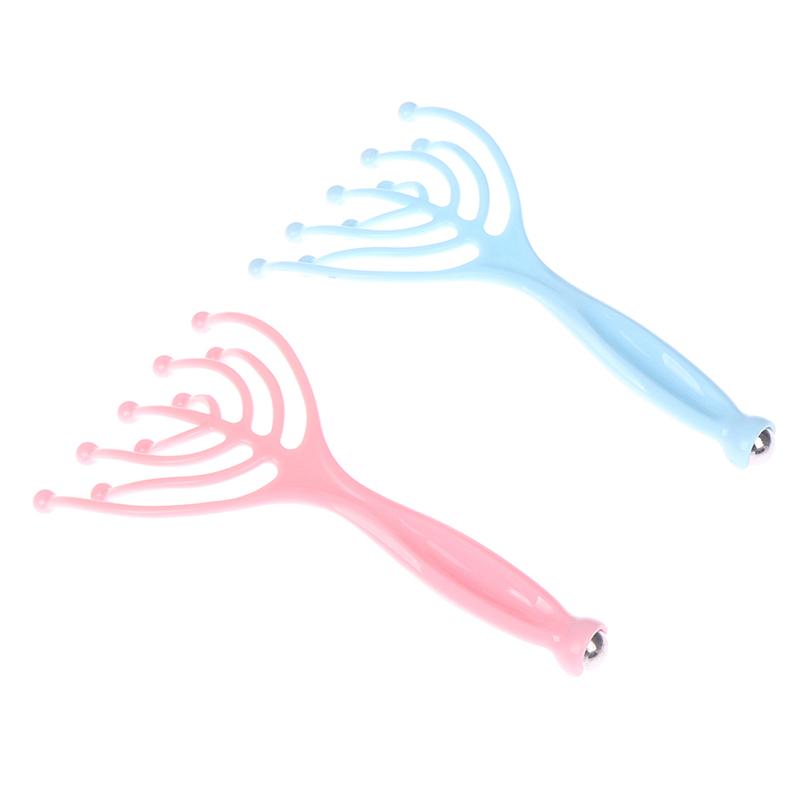 Nine Claw Head Massager Head Relax Octopus Shape Scalp Relax Deep Massage Comb