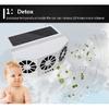 Solar Car Fan USB Rechargeable Exhaust Fan Air Circulation Cooling and Heat Dissipation High Wind Power 3 Head Ventilation Fan