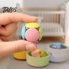 Babies Sensory Balls Detachable Silicone Ball Toy, Grip Training Mini Textured Kids for Babies, Tactile Stimulation Stress Relief Colorful Toy