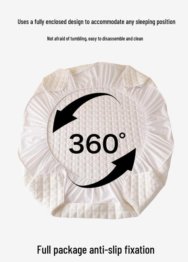 Waterproof Non-slip Floor Mat & Mattress Protector Set