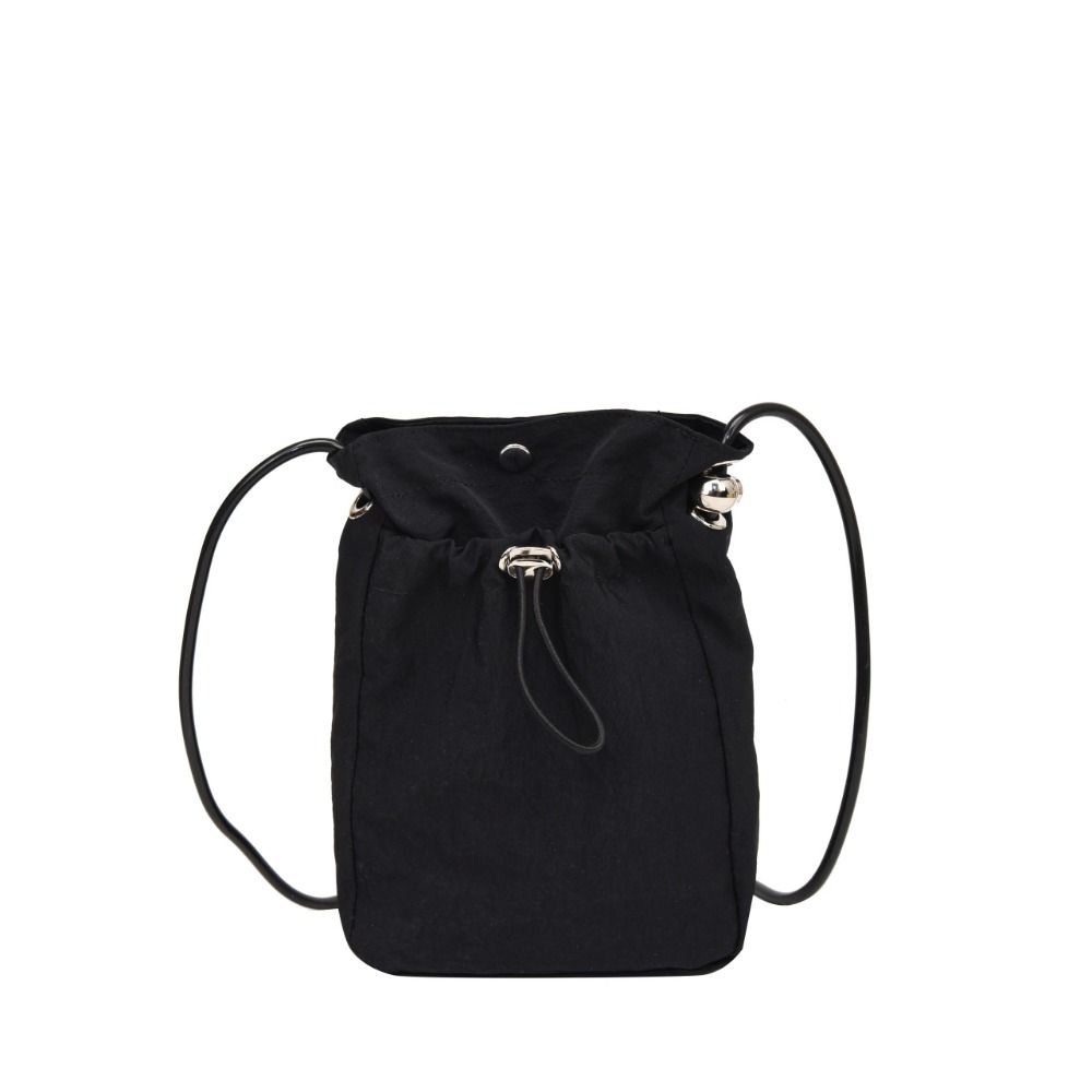 Purse Nylon Shoulder Bag Crossbody Bag Mobile Phone Bag Drawstring Canvas Bag  Office Worker