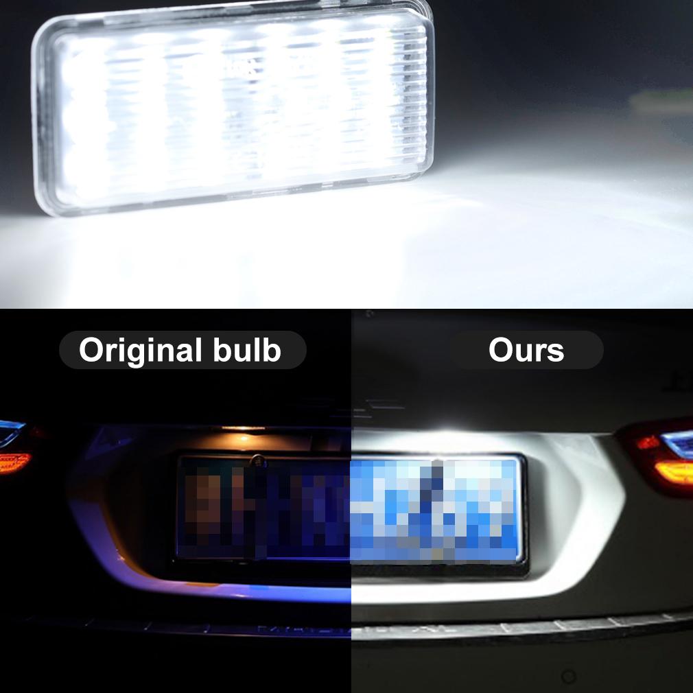 2 Pezzi Luce LED Targa Per Lexus LX470 LX570 GX470 Per Toyota Land Cruiser Prado J100 J120 J200 Reiz Mark X Lampade Targa