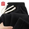Men's American Style Plush Warm Straight Leg Casual Pants