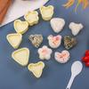 Nowa Forma do Sushi DIY Onigiri Kulka Ryżowa Prasa do Jedzenia Trójkątna Forma do Robienia Sushi Japońskie Akcesoria Kuchenne Domowe Bento Narzędzia