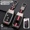 Metal Car Key Cover Fob Case Shell For Toyota Land Cruiser Prado Camry Crown Majesta Highlander Kluger Mark X Subaru Foreste Xv