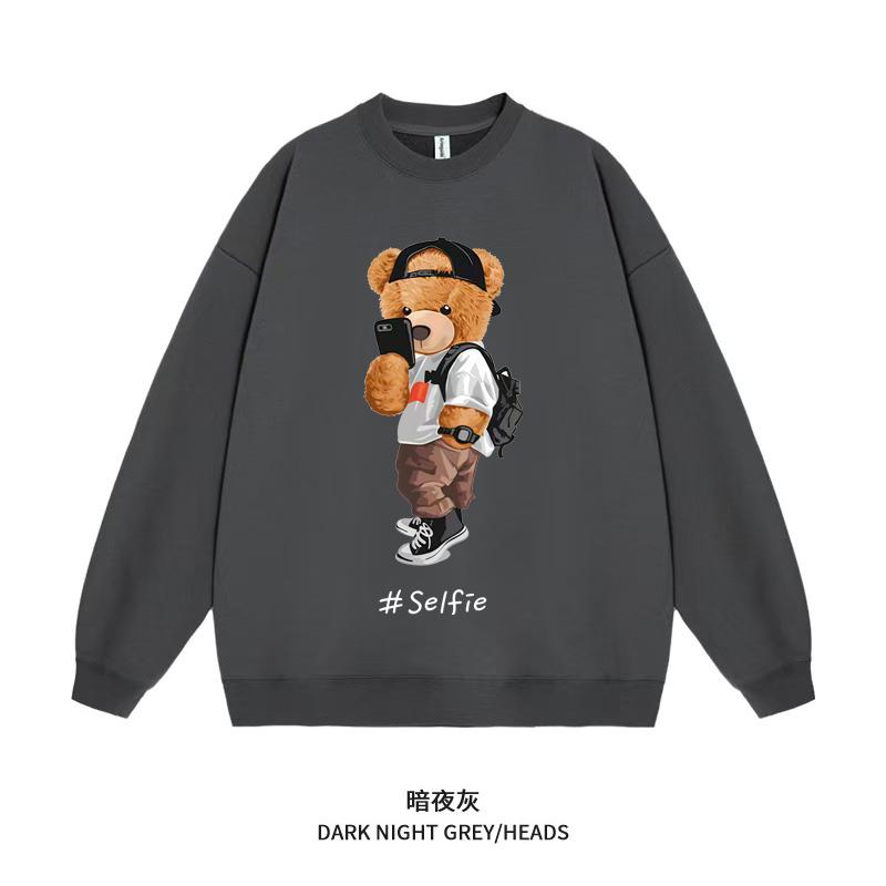 Women's top, long-sleeved round-neck sweatshirt, pullover sweatshirt, casual and fashionable round-neck sweatshirt
