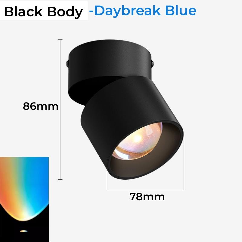 Rainbow Sunset LED Ceiling Downlight Foldable Projector Suface Mounted/Recessed Mood Atmosphere Bedroom Home Decor Spot Lighting
