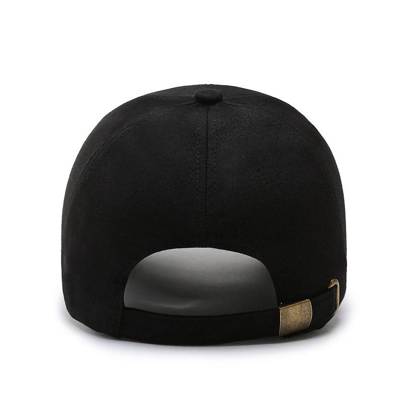 Spring and Autumn Hat Men's Fishing Hat Sunshade Sunscreen Canvas Extended Brim Cap Cotton New Baseball Cap