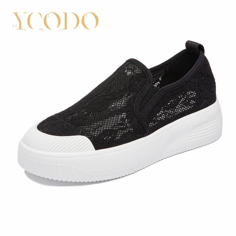 Летние дышащие удобные туфли с эластичной сеткой для студентов и девочек 34 4535₽