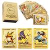 55 Stück Pokemon Karten VSTAR GX EX VMAX MEGA TAG TEAM Energie Trainer Charizard Pikachu Seltene Sammlung Kampfkarte I07
