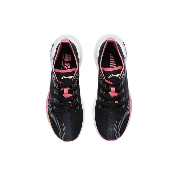 Li Ning Shadow Essential Running Shoes Women's Low Top Black/Pink ARHR122-2