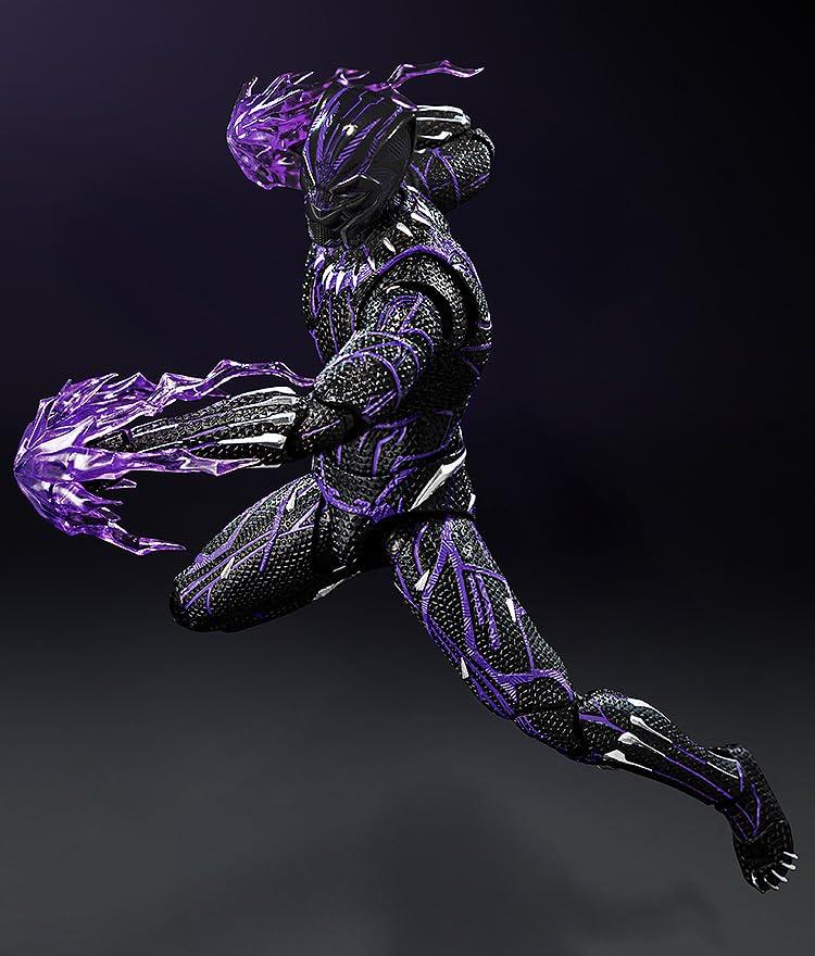 Threezero DLX Marvel The Infinity Saga Black Panther Energy Scale ABS PVC POM Zinc Alloy Other Metal Painted Action Figure Studios' [Kinetic Charged]
