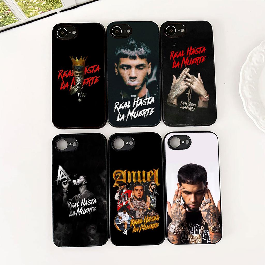 Anuel Hot AA Silicone Cover for Apple iPhone 16 14 15 Plus 11 Pro Max 16E ProMax + 15Plus 16+ 14+ Coque Phone Case