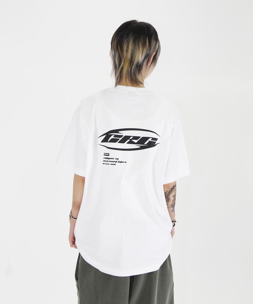 Keuligeon Crg Racing Semi-Oversized Short Sleeve T-Shirt White