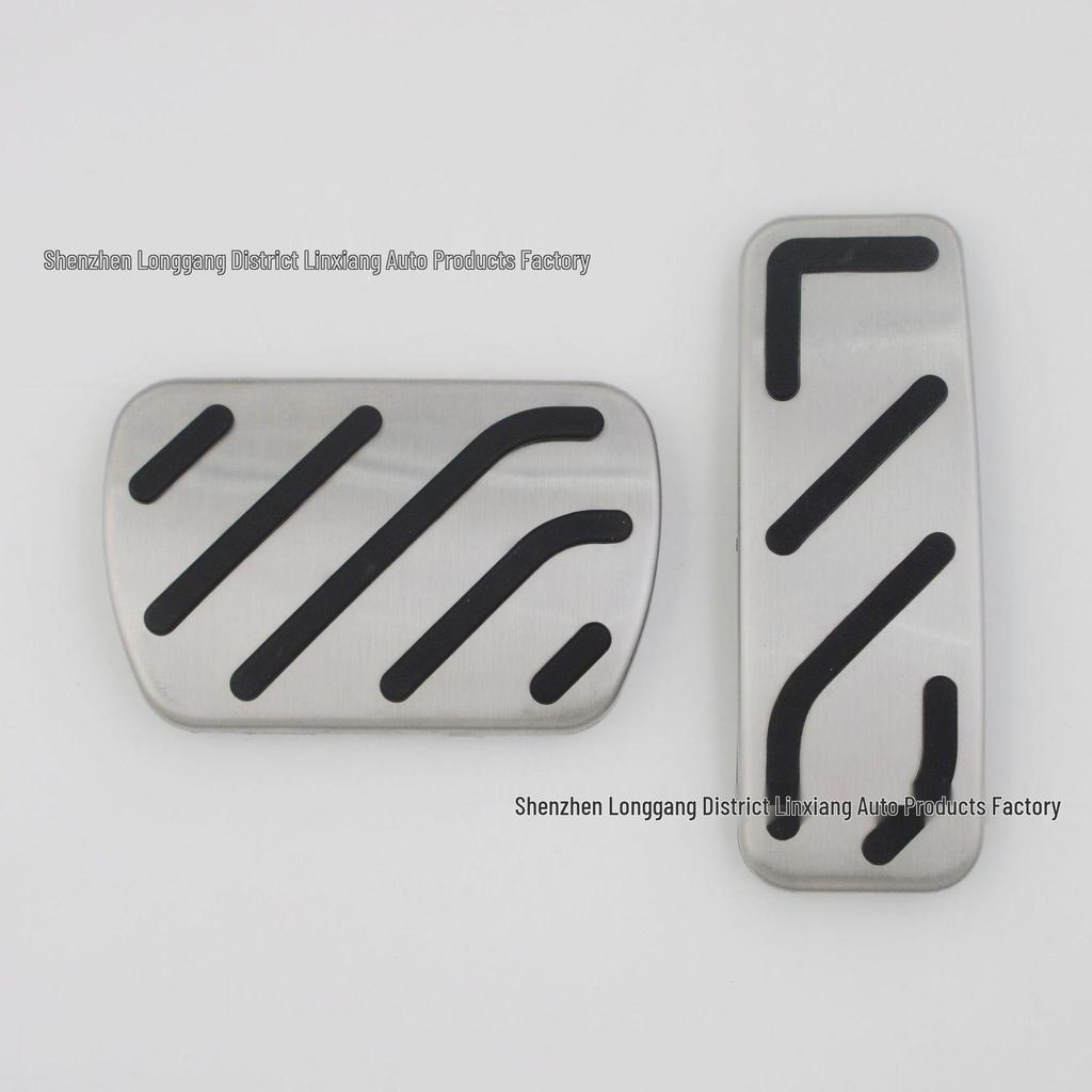 Passt für MG 3 (2018–2023) Beschleuniger- und Bremspedale aus Edelstahl