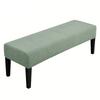 1PC Jacquard Long Bench Cover Dining Anti-dirty Piano Stool Covers Durable Seat Protector Pad for Living Room Home Decor