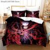 Japonské Anime Jujutsu Kaisen Ložní Souprava Queen King Double Povlak na Přikrývku a Povlak na Polštář Dekorace pro Děti Měkký Domácí Textil
