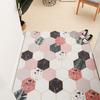 Washable Hexagon Pattern Mats, Non-Slip Carpet, Freely Cuttable, Kitchen Mat, Entrance Doormat, Hallway Doormat, Home