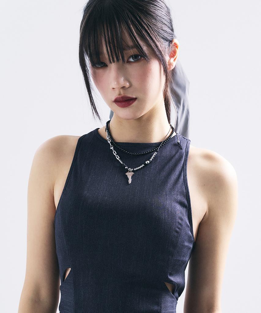 Sentiments No.409 Key Logo Necklace