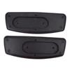 1Pair Easy Installation Office Chair Replacement Armrest with Mounting Hole Detachable Desk Chair Arm Pads Fixed/Sliding Mount