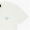 Apc Unisex T shirT Ali Blanc Bleu Ciel M26388
